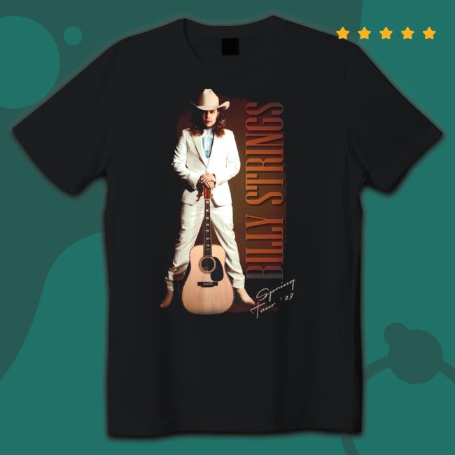 Billy Strings Merch Spring 2023 Portrait Tee