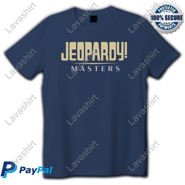 Official Jeopardy Masters T Shirts
