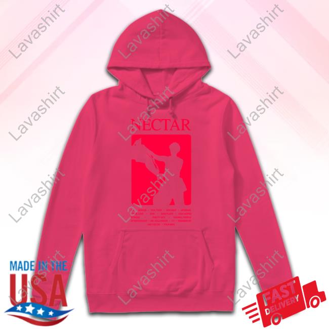 Official Nectar Red Tracklist Shirt