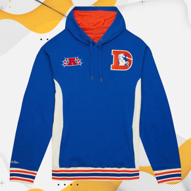 Official Mitchell And Ness Clothing Store Shop Team Legacy French Terry Sweatshirts Denver Broncos New Release Mitchellandness Merch