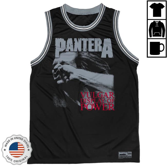 Pantera 'A Vulgar Display' Basketball Jersey Tank