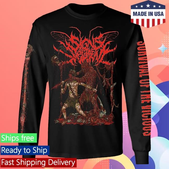Official Indie Merch Store Signs Of The Swarm Natural Selection Long Sleeve Hot Shirt IndieMerchStore
