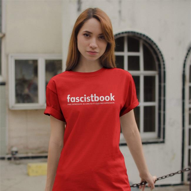 Five Times August Merch Fascistbook Free Expression As Long As It's Our Free Expression Tank Top