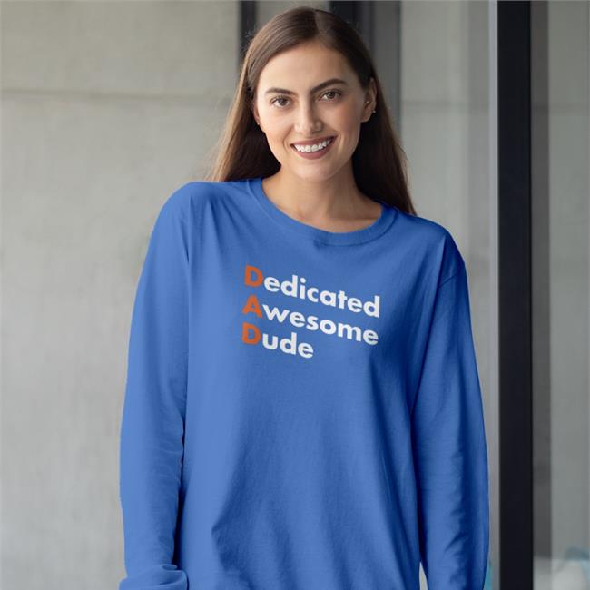 Oldnavy Merch Dedicated Awesome Dude Tee Peachxpng