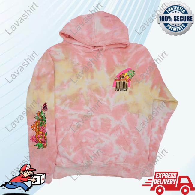 Official Goose The Band Merch Wonderland Tie Dye Sweatshirt Goosetheband