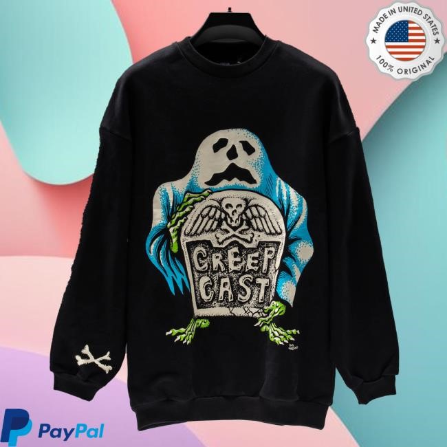 CreepCast Tombstone Sweatshirt CreepCast Merch