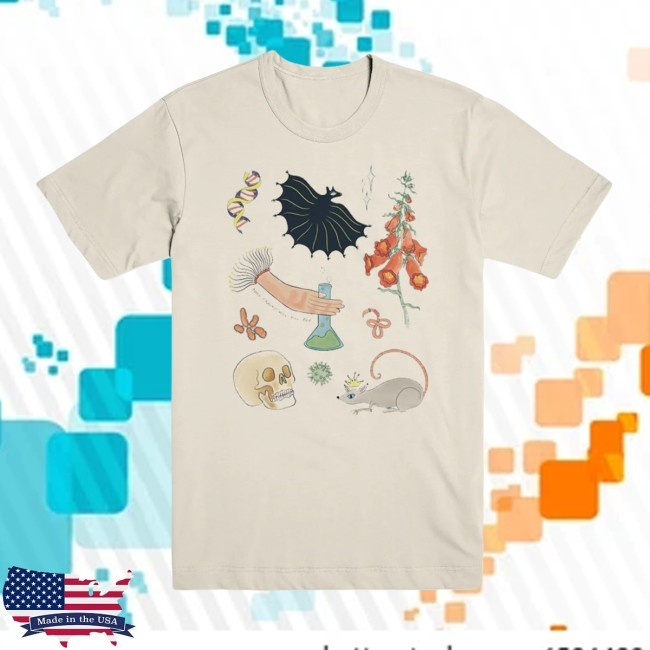This Podcast Will Kill You: Science Storybook Tee Shirt Exactly Right Media Official Podcast Merchandise
