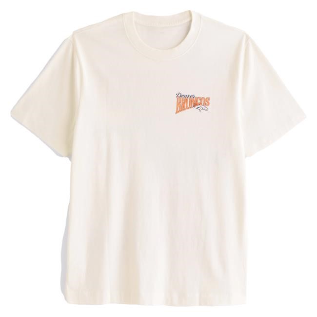 Official Abercrombie And Fitch Apparel Clothing Merch Denver Broncos Graphic Shirt Abercrombie Store Shop