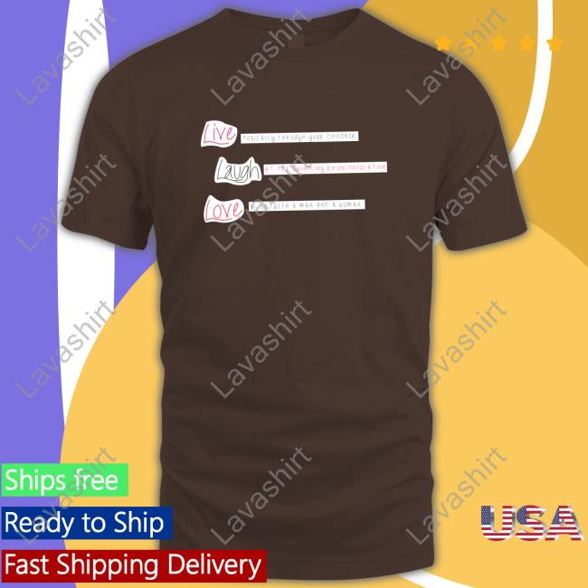 Shirts That Go Hard Live Laugh Love Hooded Sweatshirt Shirtsthtgohard