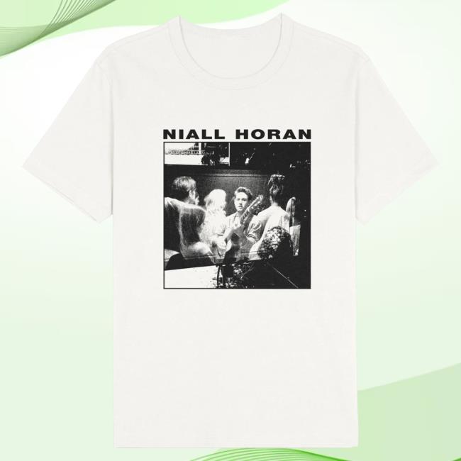 Official Niall Horan Merch Store The Show Photo White T-Shirts Niall Horan Clothing Shop