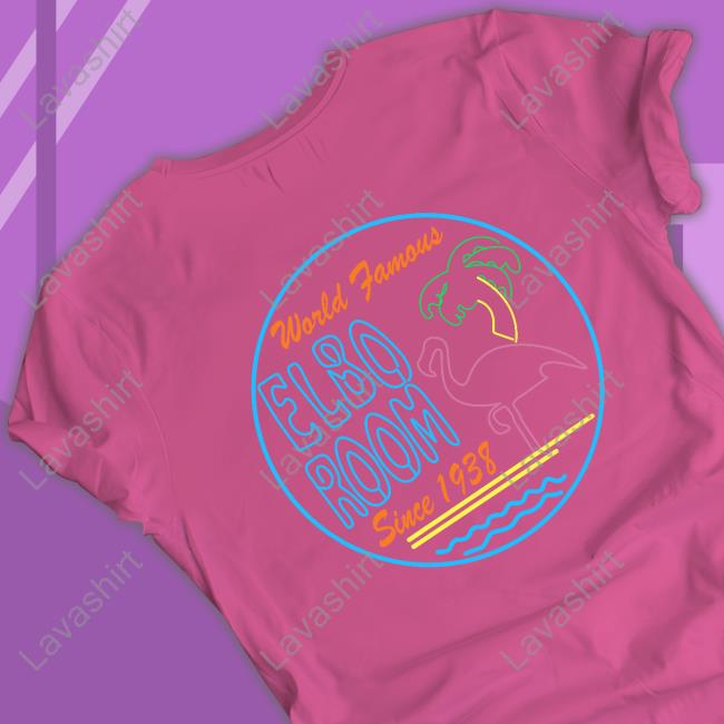 World Famous Elbo Room Since 1938 T-Shirt Official Matthew Famous Elbo T-Shirt