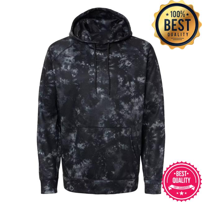Official Kohls Apparel Clothing Store Shop Merch Burnside Performance Raglan Pullover Sweatshirt Black Tie Dye