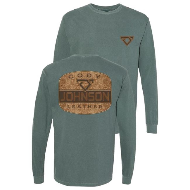 Official Cody Johnson Merch Store Shop Cody Johnson Leather Patch Long-Sleeve CodyJohnson