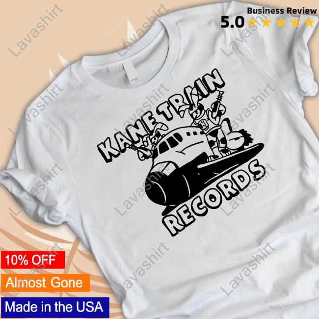 Official Kane Train Spaceship Records Tee Shirt Freddie Gibbs Merch