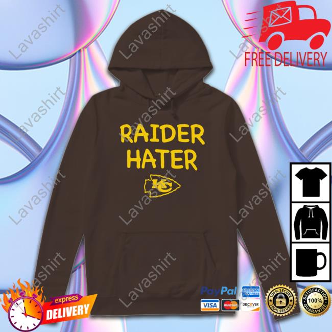 Official Raider Hater Kansas City Chiefs Sweatshirt