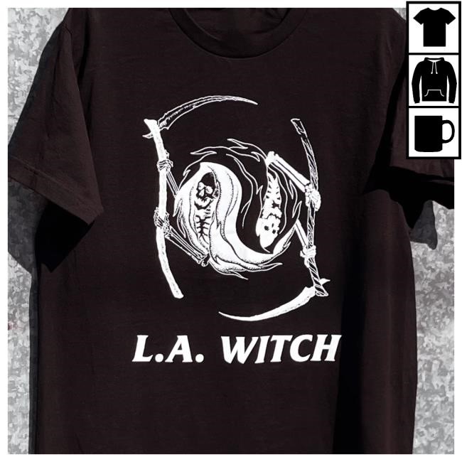 Official Hello Merch L.A. Witch Reaper Shirts HelloMerch