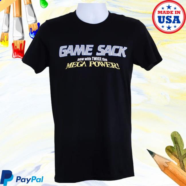 Retroware Shop Merch Game Sack Mega Power Top Shirt