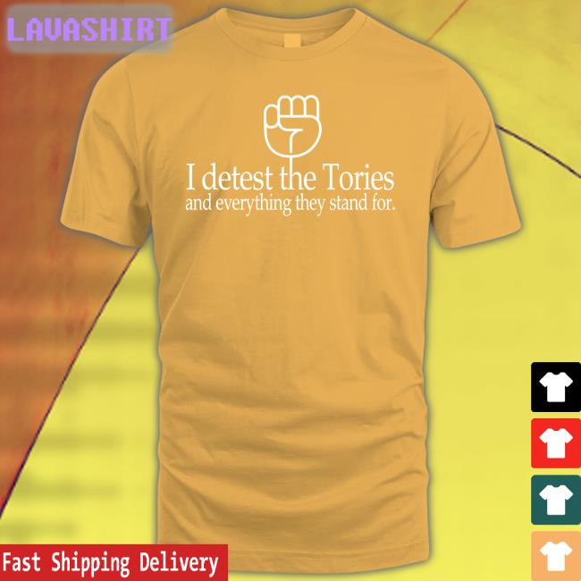 Weare 1Of 100 Shop I Detest The Tories And Everything They Stand For Shirt Katie Clark