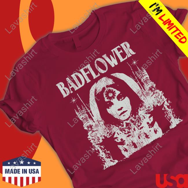 Badflower Merch Store Girl Flower Tee