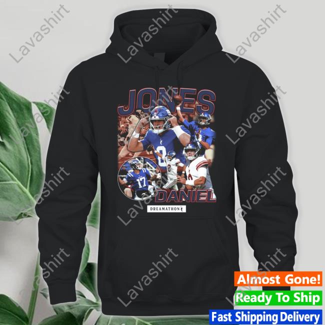 Dreamathon Merch Daniel Jones Giants Dreams Long Sleeve President Of The Dj Fan Club New York Giants