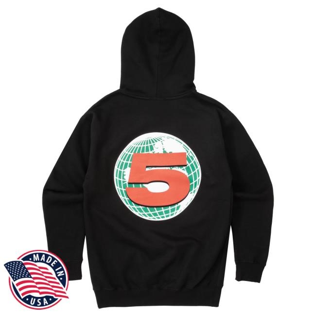 Official Channel 5 Merch Store Canal Cinco | Black Hot Shirt