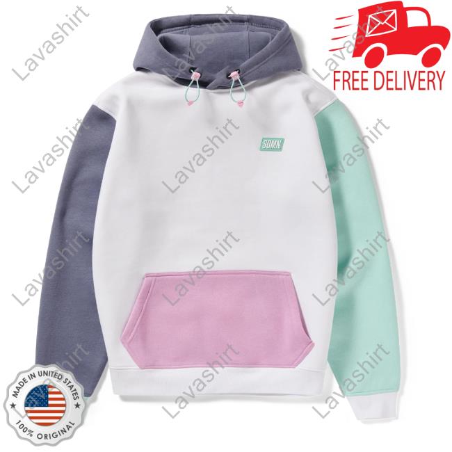 Official Sidemen Clothing Sdmn Colour Block Sweaters Mint Berry Sidemenclothing