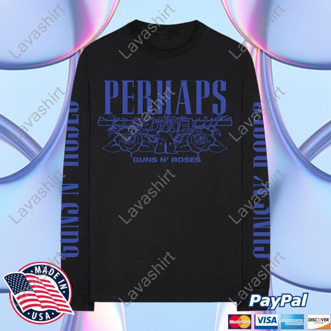 Official Guns N' Roses Clothing Store Shop Perhaps Pullover Hoodie Gnr Merch