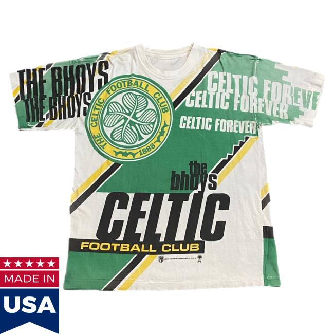 Official Thentwrk 90S The Bhoys Celtic Soccer Football Club AOP Pullover Sweatshirt 3D All Over Print