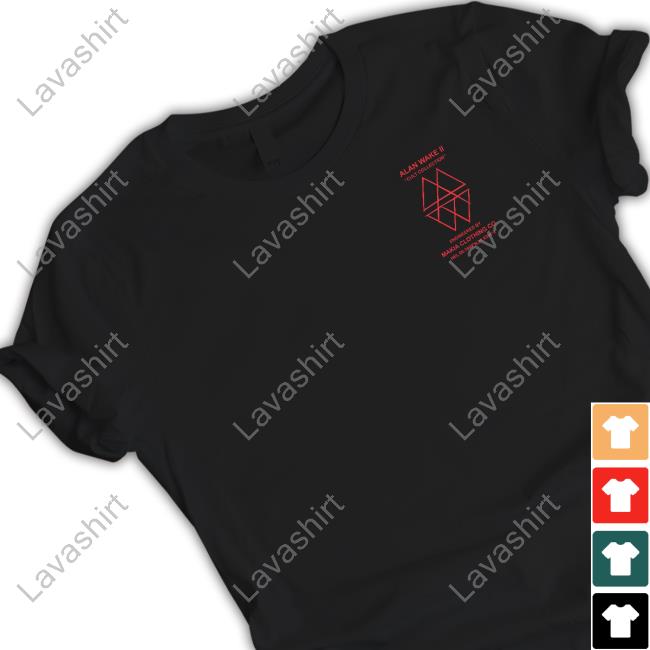 Alan Wake II Cult Collection Monsters Wear Many Faces T-Shirt