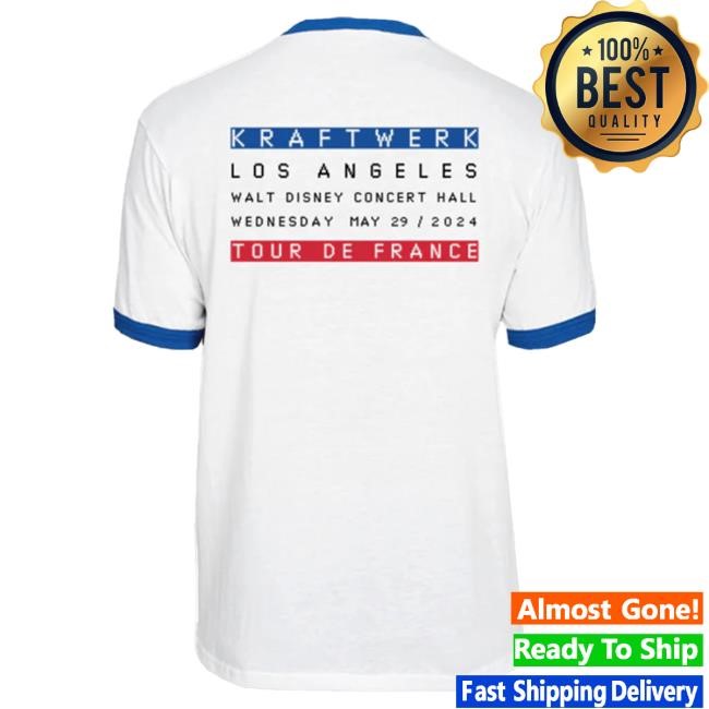 Official Hellomerch Kraftwerk Los Angeles 2024 Ringer Popover Shirt Hello Merch