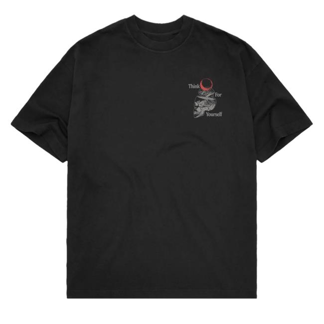 Official Joe Bartolozzi Merch Think For Yourself Black Shirt