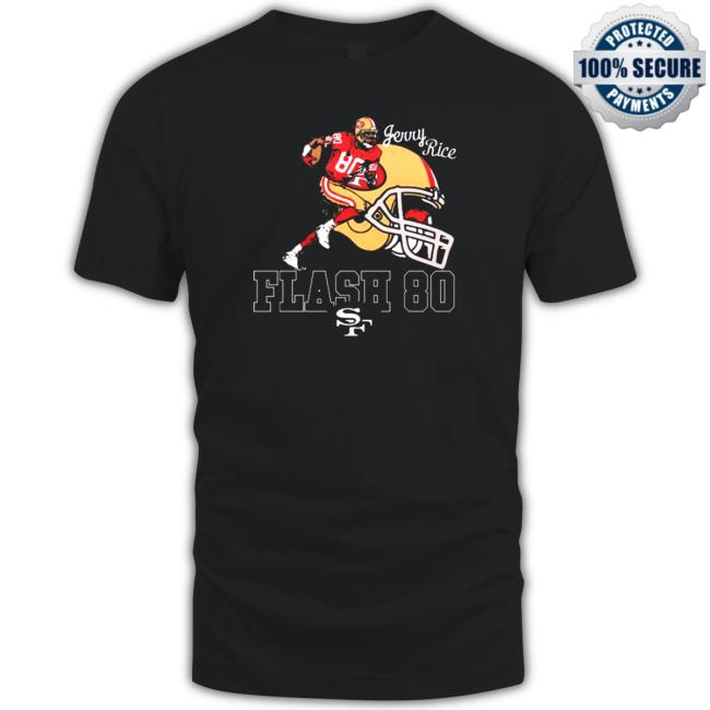 Homage 49ers Jerry Rice Flash 80 Tee