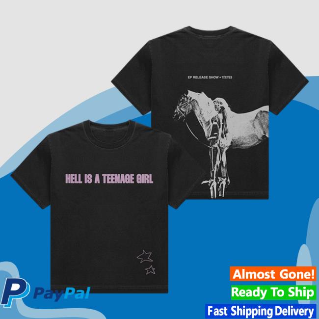 Official Nessa Barrett Merch Hell Is A Teenage Girl Ep Release Show 2023 Tee