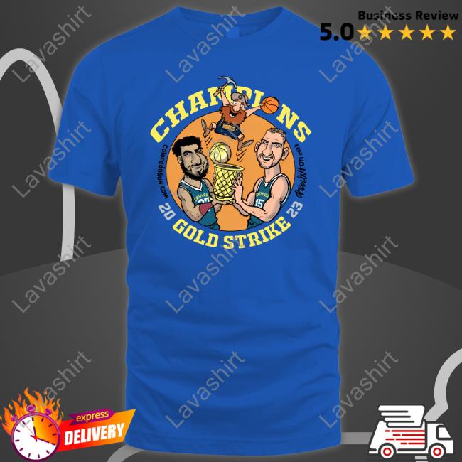 Official Colorado Sun Store Drew Litton's Denver Nuggets Tribute Shirt