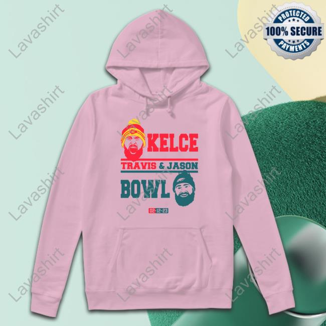 Travis Kelce And Jason Kelce Bowl Shirt