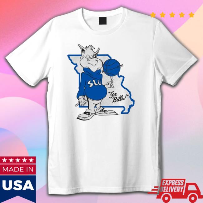 Go Bills Saint Louis Billikens Basketball Mascot And Map Sweaters