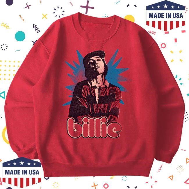 Official Billie Eilish Merch Store Billie Eilish Billie x Lost Love Red Sweater