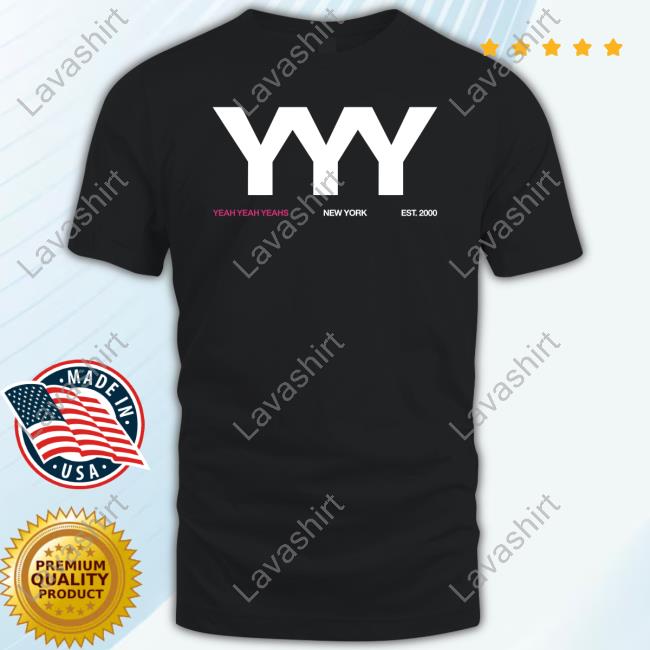 Yeah Yeah Yeahs Shop Cool It Down YYY Long Sleeve Tee