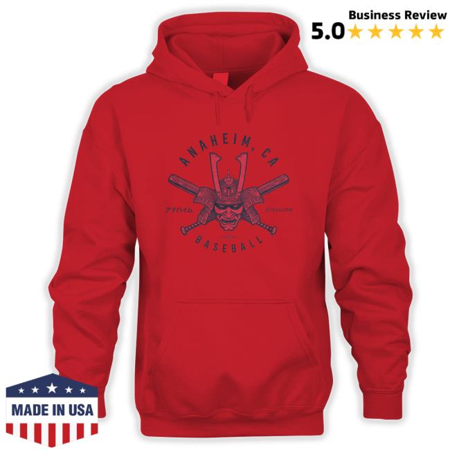 Official Angels Kabuto Anaheim Samurai Helmet Shirt