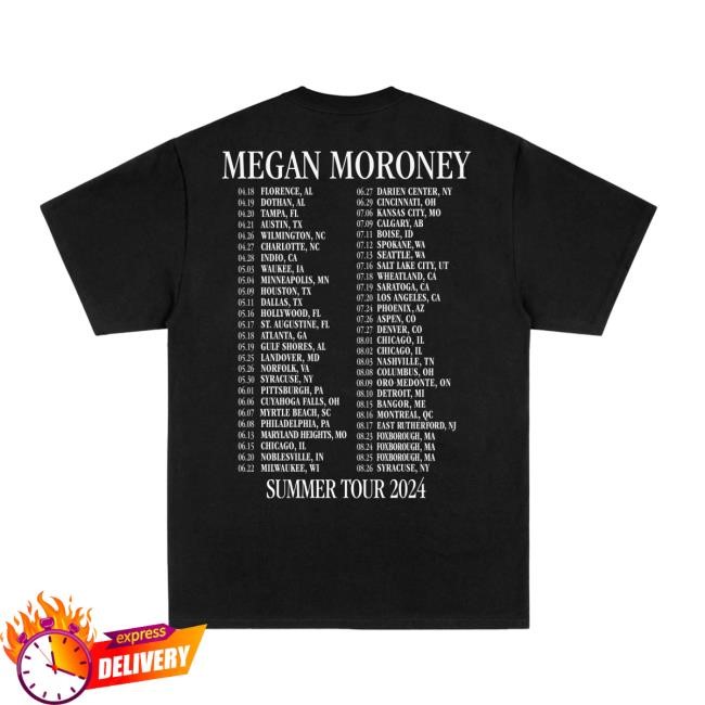Am I Okay? Summer Tour Dates Shirt – Megan Moroney