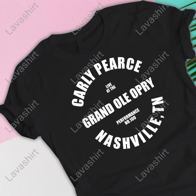 Official Carly Pearce Opry Exclusive 100Th Show Circle Long Sleeve Tee