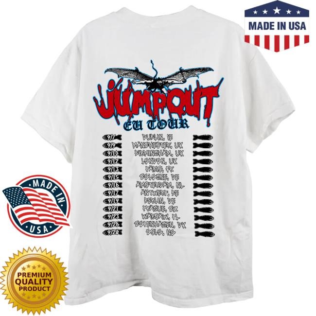 Official Osamason Merch Store Shop OsamaSon 25 Jumpout Dog EU White Tour Hot Shirt