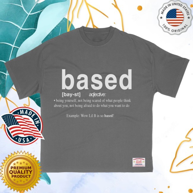 Lil B Based Dictionary Tee Shirt Basedworld Merch