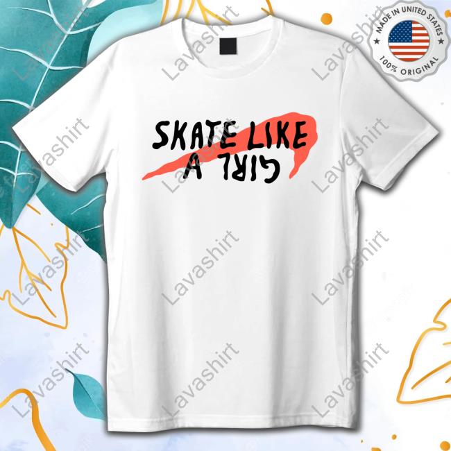 Skate Like A Girl Crewneck Sweatshirt