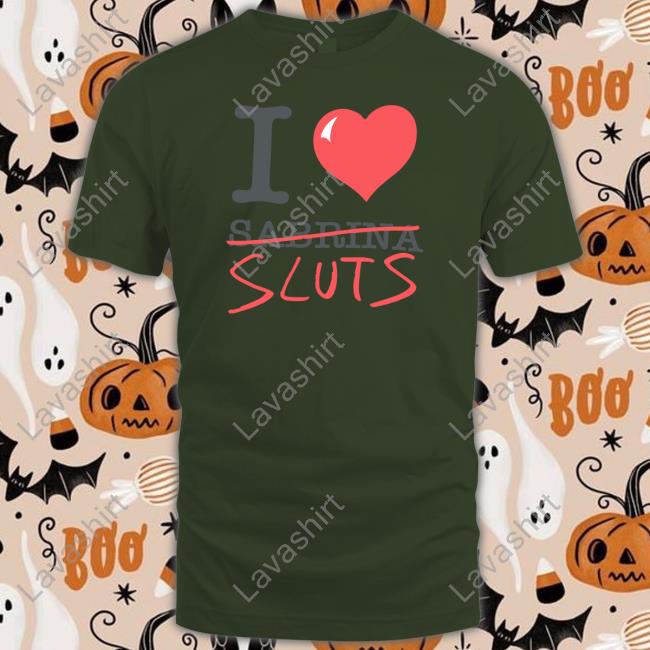 Sabrina Carpenter Merch I Love Sabrina Sluts Hooded Sweatshirt Shopsabrinacarpenter