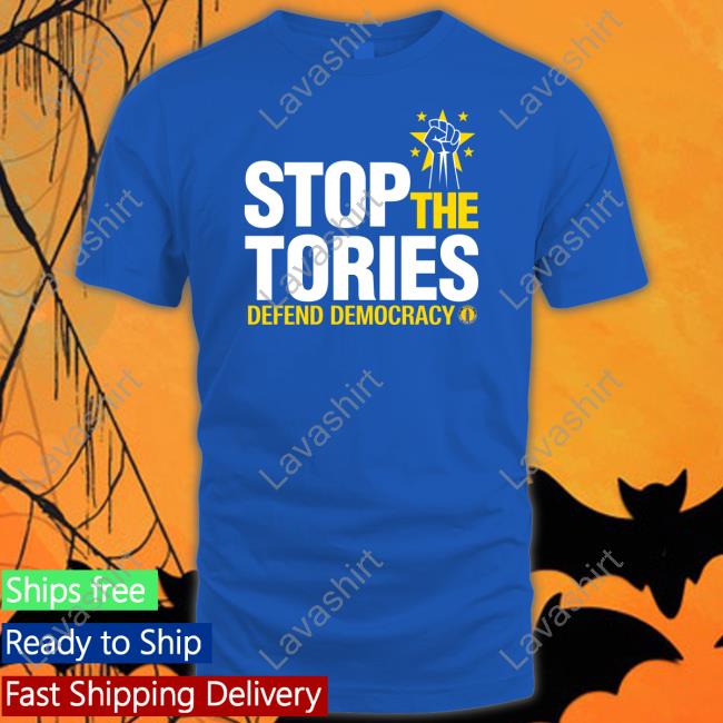 Stop The Tories Defend Democracy Long Sleeve T Shirt