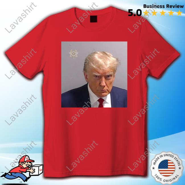 Official Donald Trump Mugshot Released At Fulton County Jail T Shirts