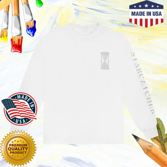 Official White Hourglass Long Sleeve Cap