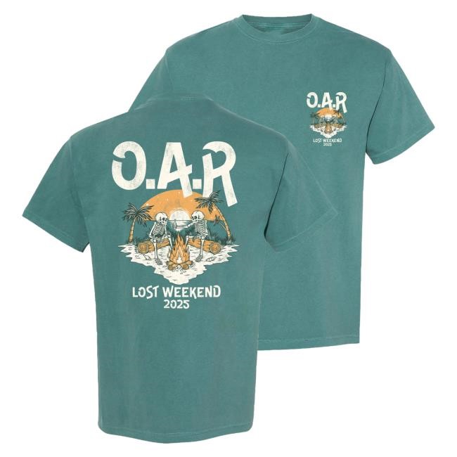 Official O.A.R. Merch O.A.R's 2025 Lost Weekend Shirts