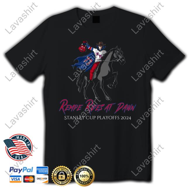 Rempe Rides At Dawn Stanley Cup Playoffs 2024 Essential T Shirt